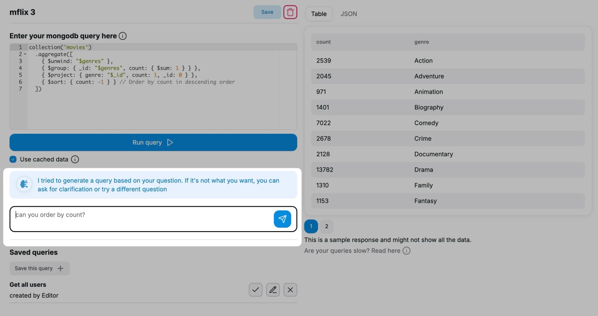 MongoDB Query Assistant